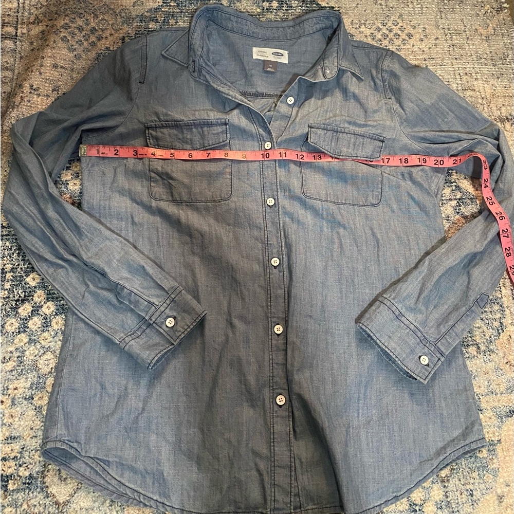 Old Navy Chambray button down shirt - Picture 9 of 11